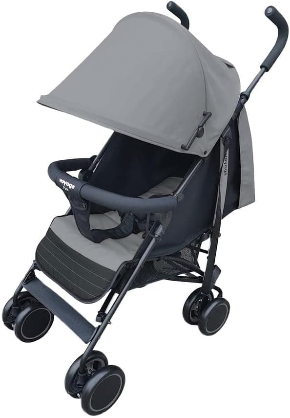 VOYAGE Carrinho Passeio Bebê Park Até 15kgs Cinza